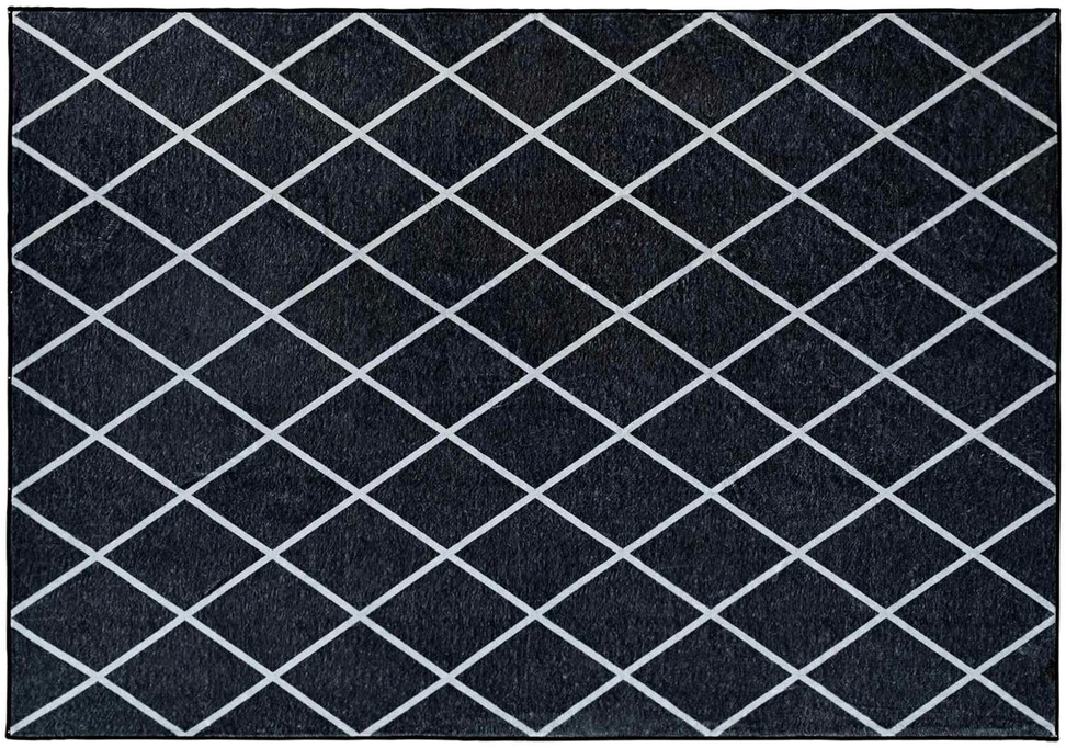 Kilimas ORIZ Juodas deimantų raštas 300 x 400 cm