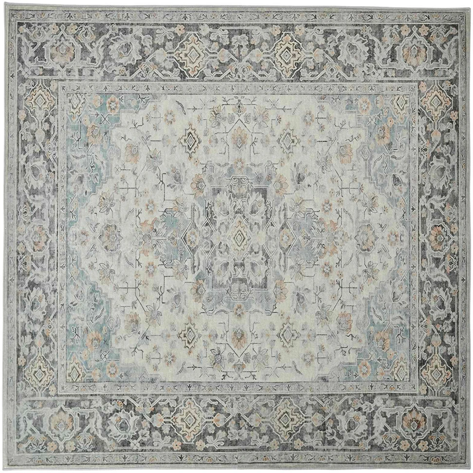 Kilimas ORIZ Kreminė 200 x 200 cm 100% poliesteris