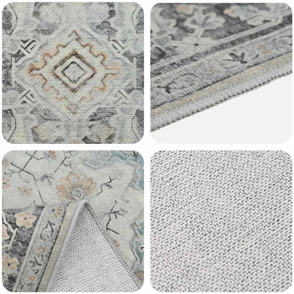 Kilimas ORIZ Kreminė 200 x 200 cm 100% poliesteris