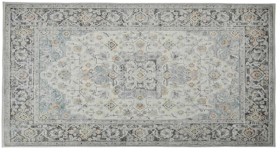 Kilimas ORIZ Kreminė 80 x 150 cm 100% poliesteris
