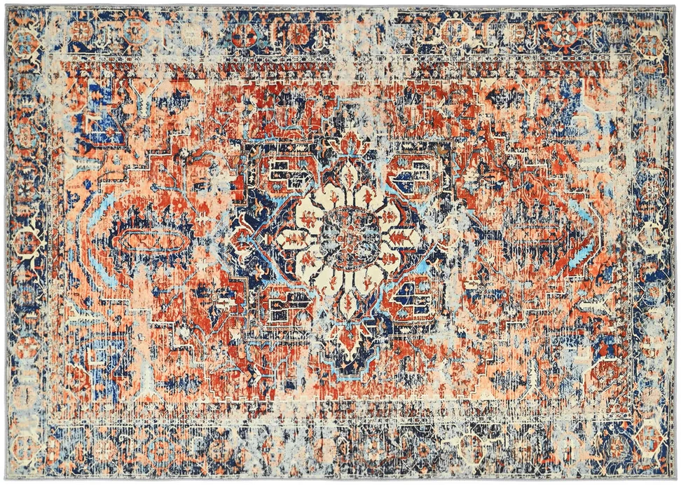 Kilimas ORIZ Oranžinė 140 x 200 cm 100% poliesteris