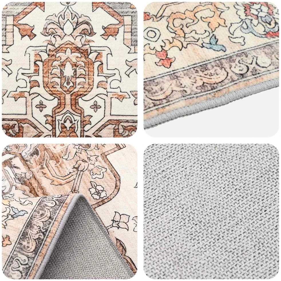 Kilimas ORIZ Ruda 80 x 150 cm 100% poliesteris