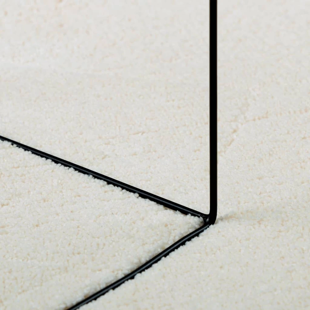 Kilimas OVIEDO, kreminės spalvos, 200x280cm, trumpi šereliai