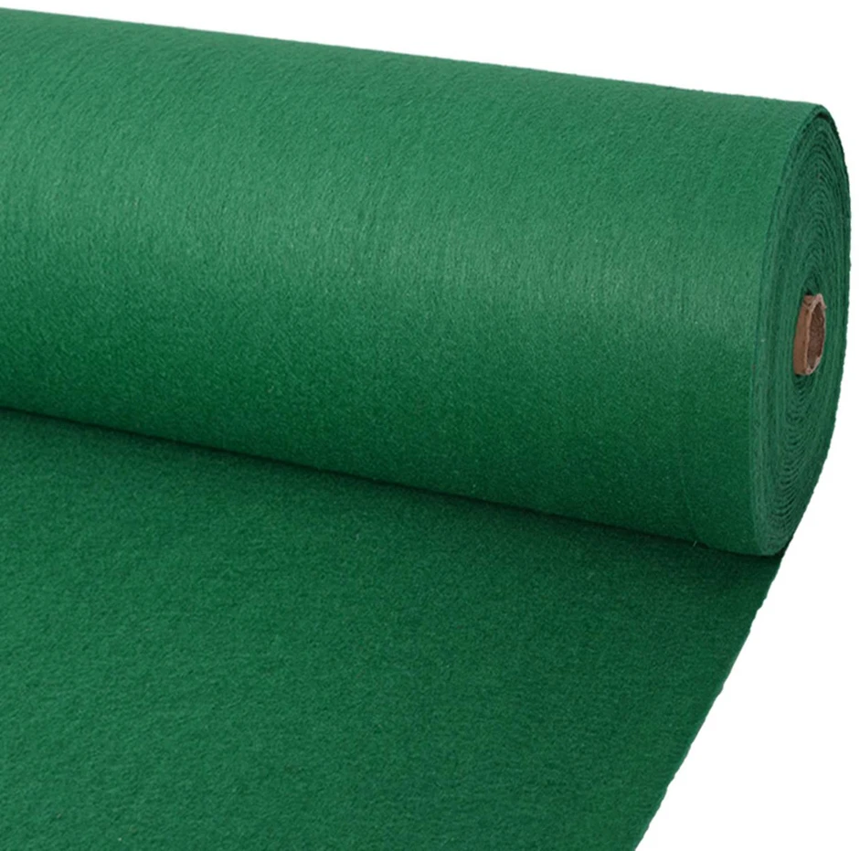 Kilimas Paprastas Žalia 1 x 12 m Audinys