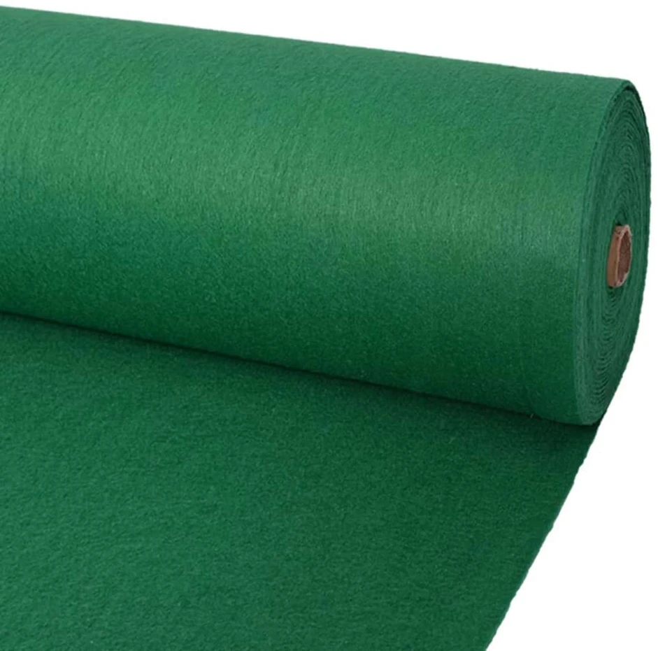 Kilimas Paprastas Žalia 1,2 x 12 m Poliesteris