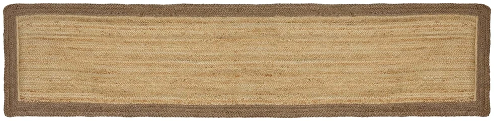 Kilimas Pilka ir natūrali 60 x 200 cm Džiutas