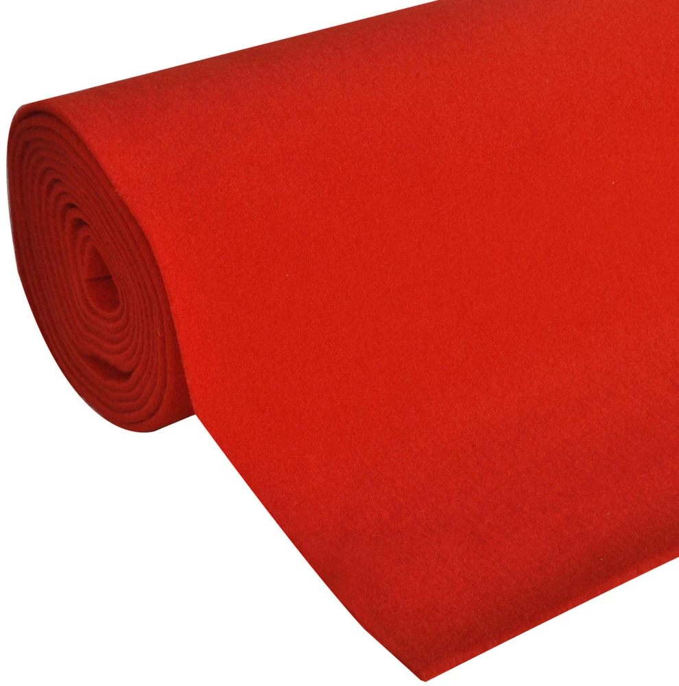 Kilimas Raudona 1 x 20 m Poliesteris