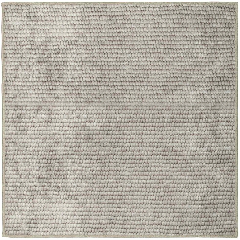 Kilimas Smėlio 100 x 100 cm 100% poliesteris 3 mm Plaunamas
