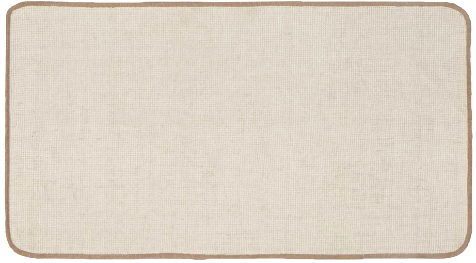 Kilimas Šviesiai rudas 60 x 110 cm Džiutas