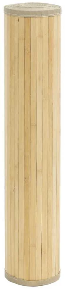 Kilimas, šviesus natūralus, 100x300cm, bambukas, stačiakampis