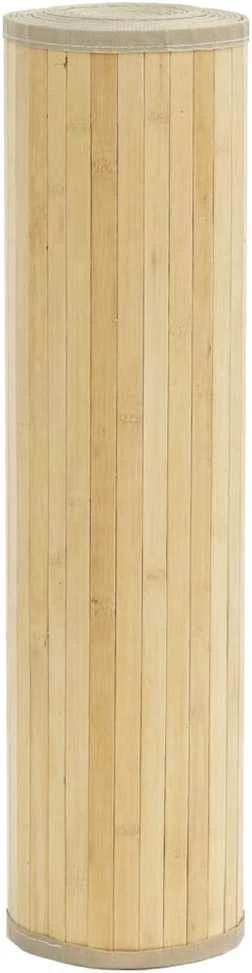 Kilimas, šviesus natūralus, 70x1000cm, bambukas, stačiakampis