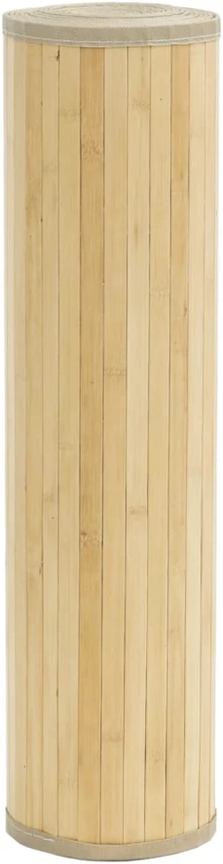 Kilimas, šviesus natūralus, 70x400cm, bambukas, stačiakampis