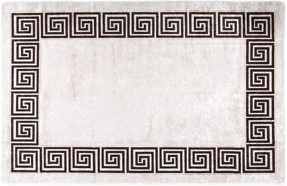 Kilimas, šviesus smėlio, 80x150cm, neslystantis, skalbiamas