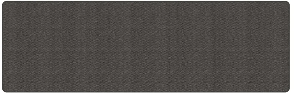 Kilimas-takelis, antracito spalvos, 80x250cm, sizalio imitacija