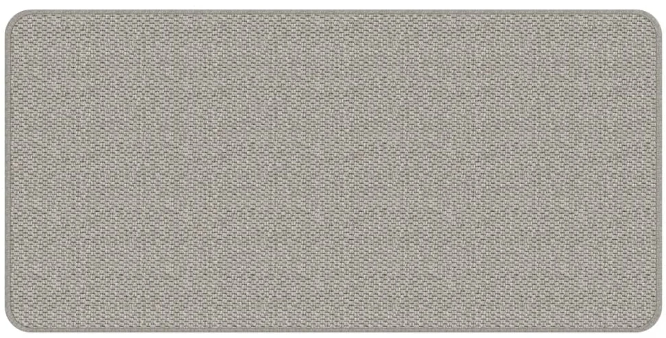 Kilimas-takelis, taupe spalvos, 50x100cm, sizalio imitacija