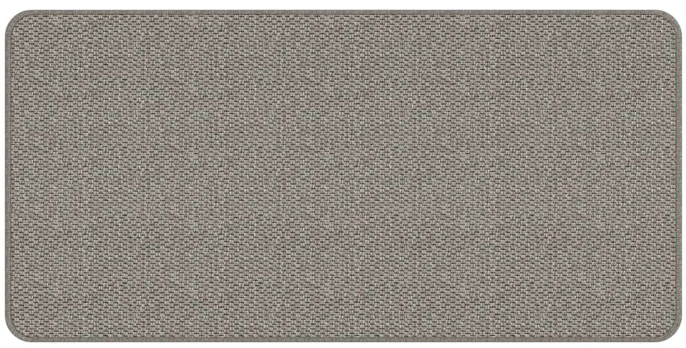 Kilimas-takelis, sidabrinis, 50x100cm, sizalio imitacija