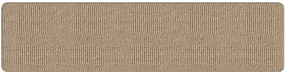 Kilimas-takelis, smėlio spalvos, 50x200cm, sizalio imitacija