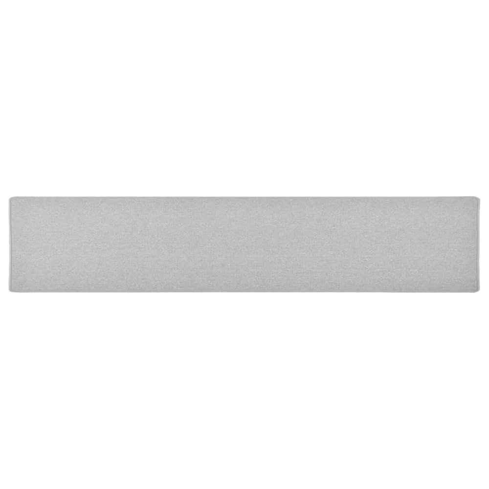 Kilimas-takelis, šviesiai pilkos spalvos, 50x250cm