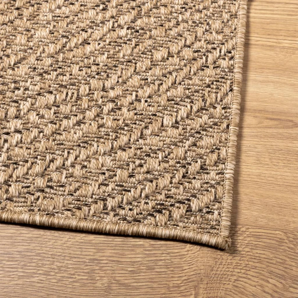 Kilimas ZIZUR, 120x170cm, džiuto imitacija, vidaus ir lauko