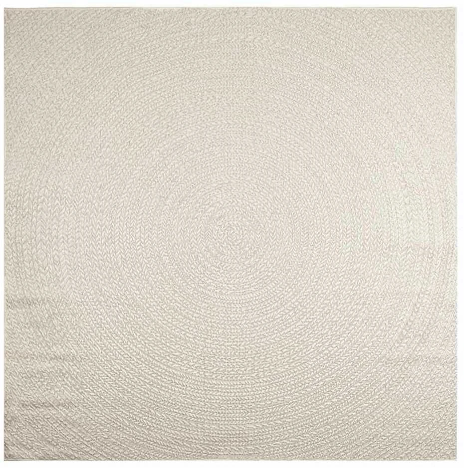 Kilimas ZIZUR, 240x240 cm, džiuto imitacija, vidaus ir lauko