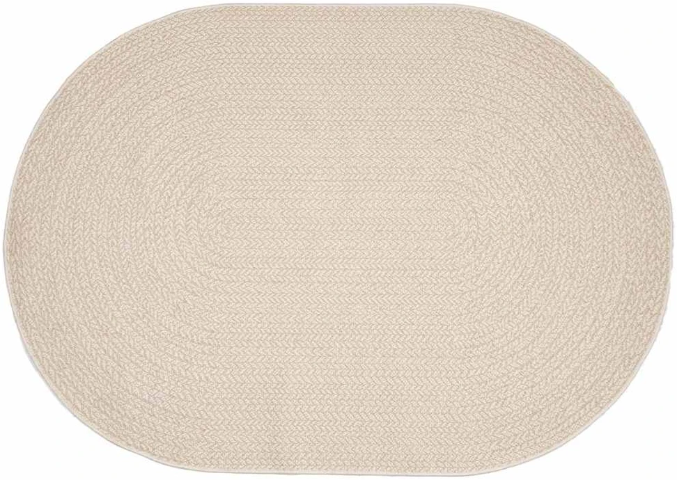 Kilimas ZIZUR Kreminė 170 x 120 cm Polipropilenas
