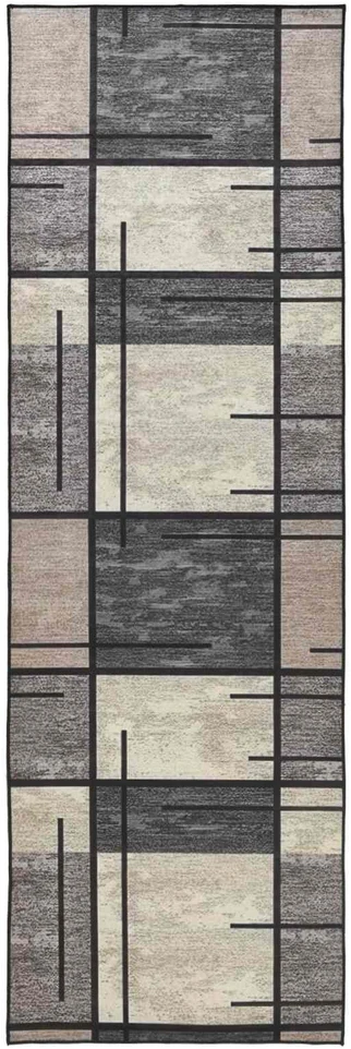 Kilimėlis LESAKA Ruda 50 x 250 cm Deimantinė aksominė medžiaga