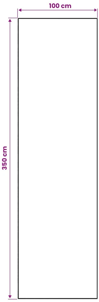Kilimėlis LESAKA spalvingas 100 x 350 cm
