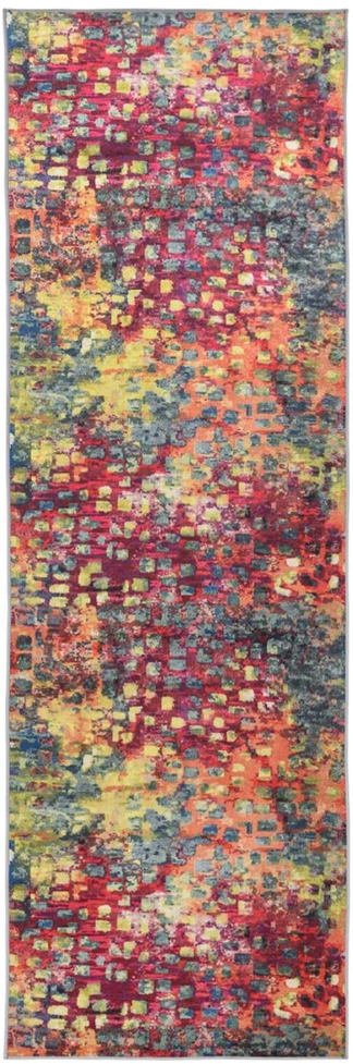 Kilimėlis LESAKA spalvingas 80 x 150 cm