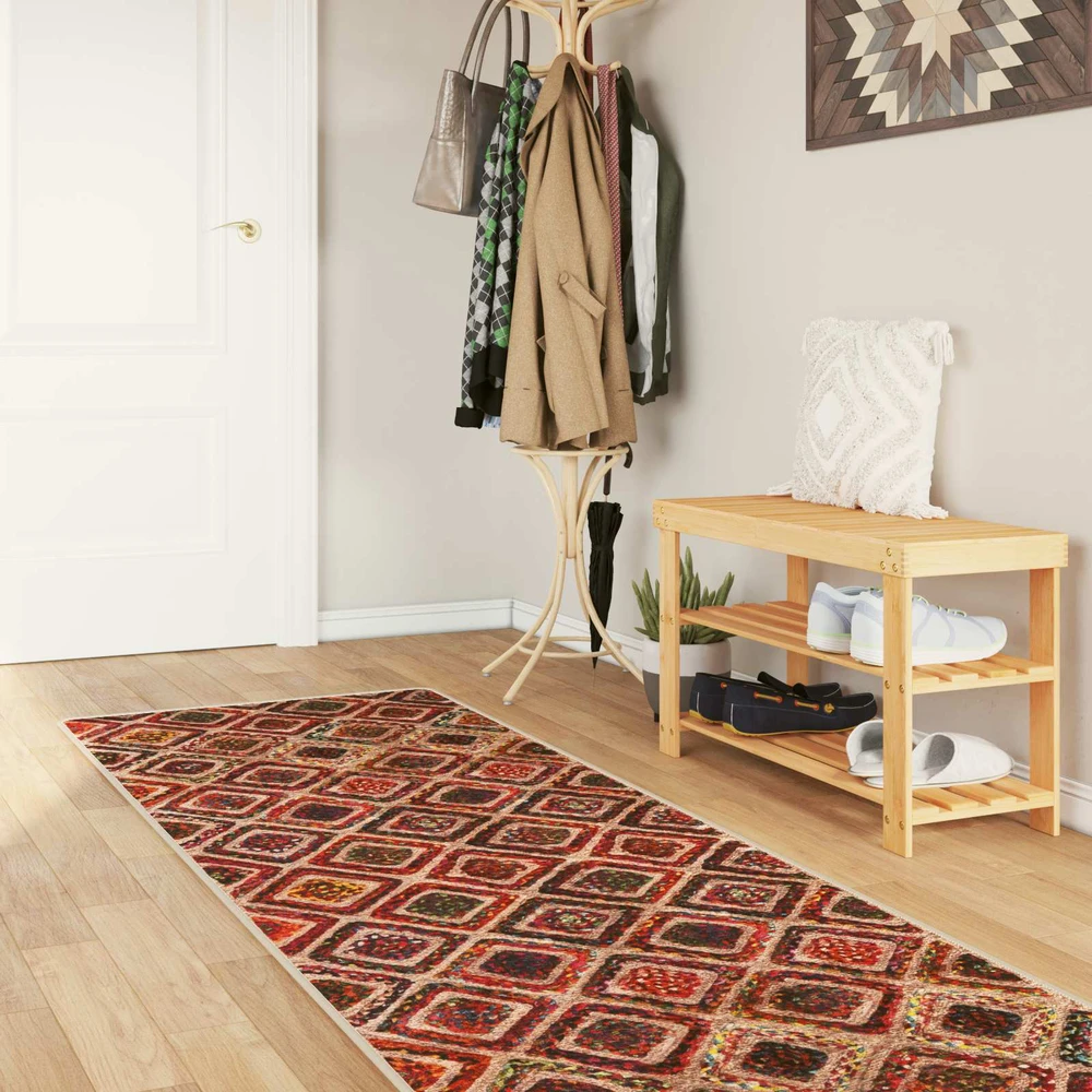 Kilimėlis MARSA Įvairiaspalvis 80 x 350 cm Poliesteris ir PVC
