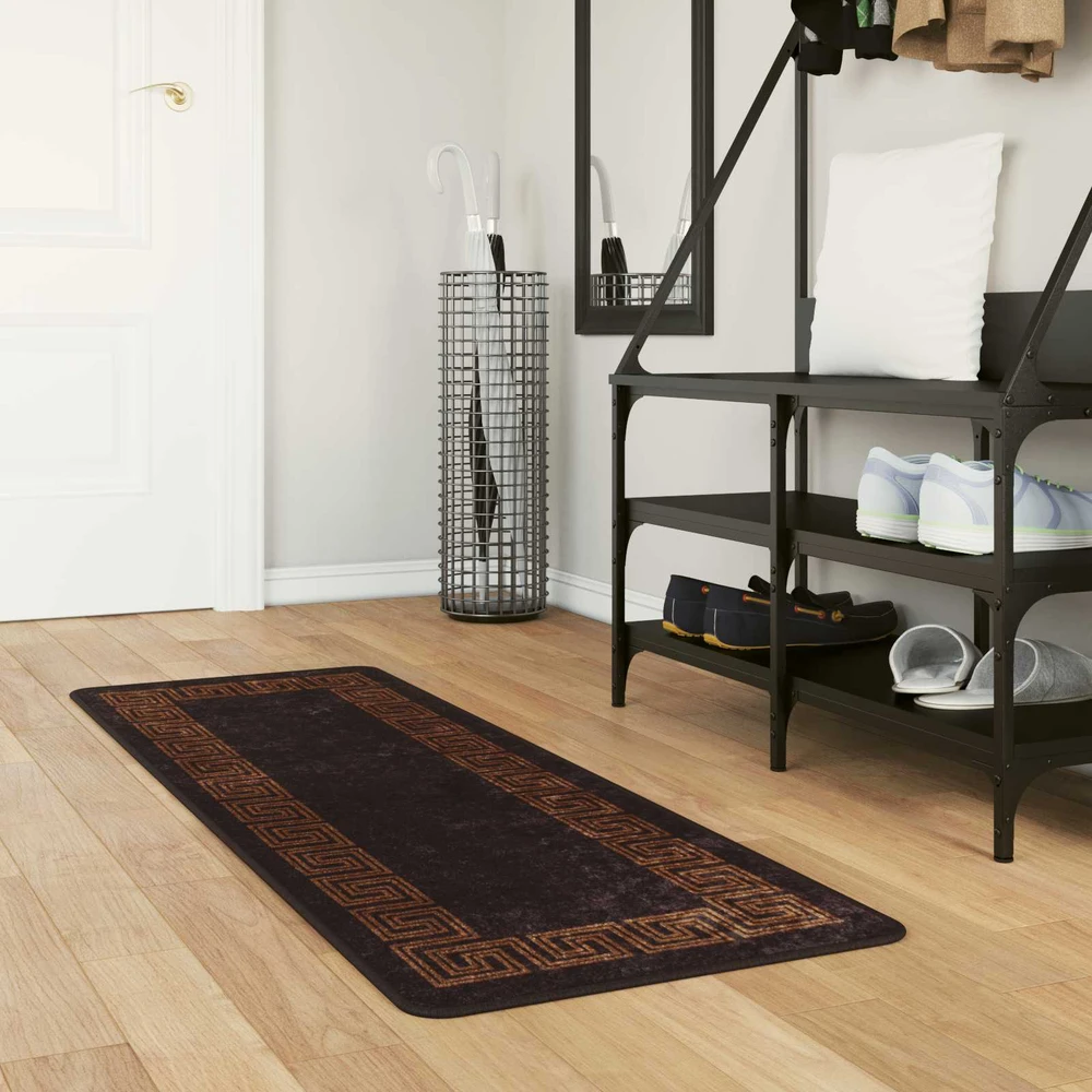 Kilimėlis MARSA Juoda 50 x 100 cm Poliesteris ir PVC