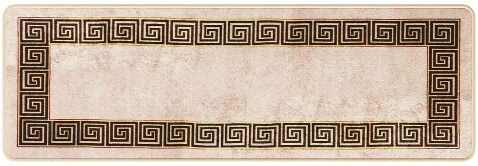 Kilimėlis MARSA Juoda 50 x 150 cm Poliesteris ir PVC