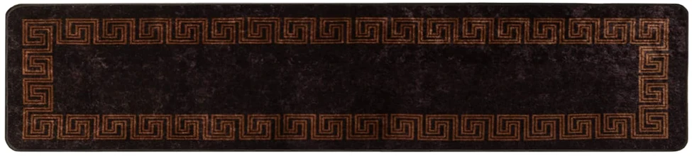 Kilimėlis MARSA Juoda 50 x 250 cm Poliesteris ir PVC
