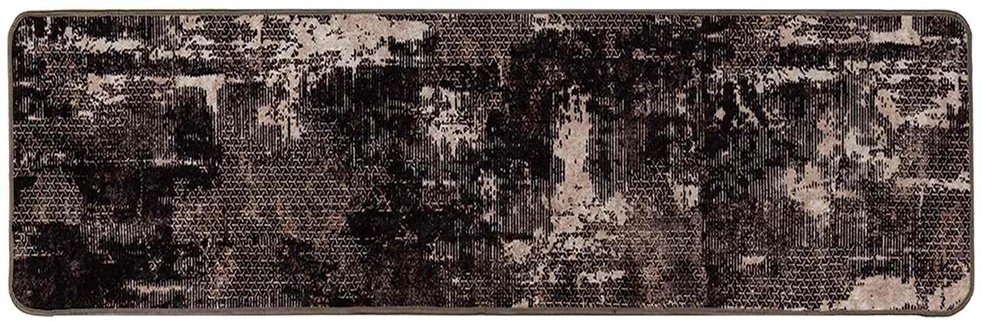 Kilimėlis MARSA Juoda 50 x 350 cm Poliesteris ir PVC