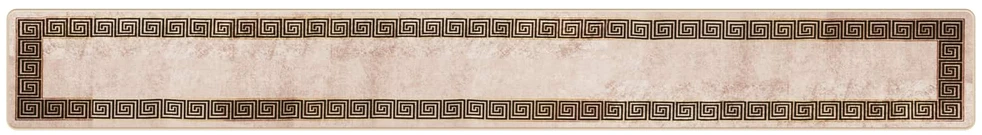 Kilimėlis MARSA Juoda 50 x 400 cm Poliesteris ir PVC