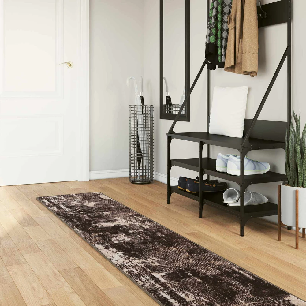 Kilimėlis MARSA Juoda 50 x 450 cm Poliesteris ir PVC