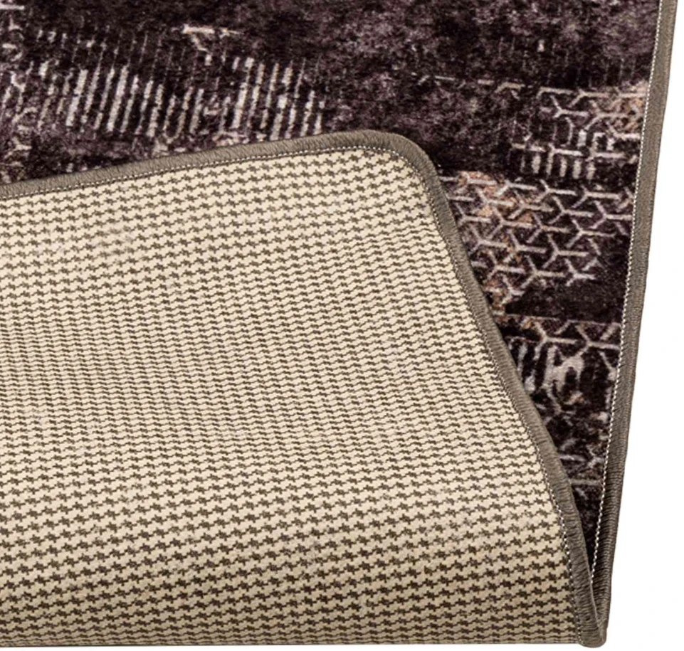 Kilimėlis MARSA Juoda 80 x 100 cm Poliesteris ir PVC