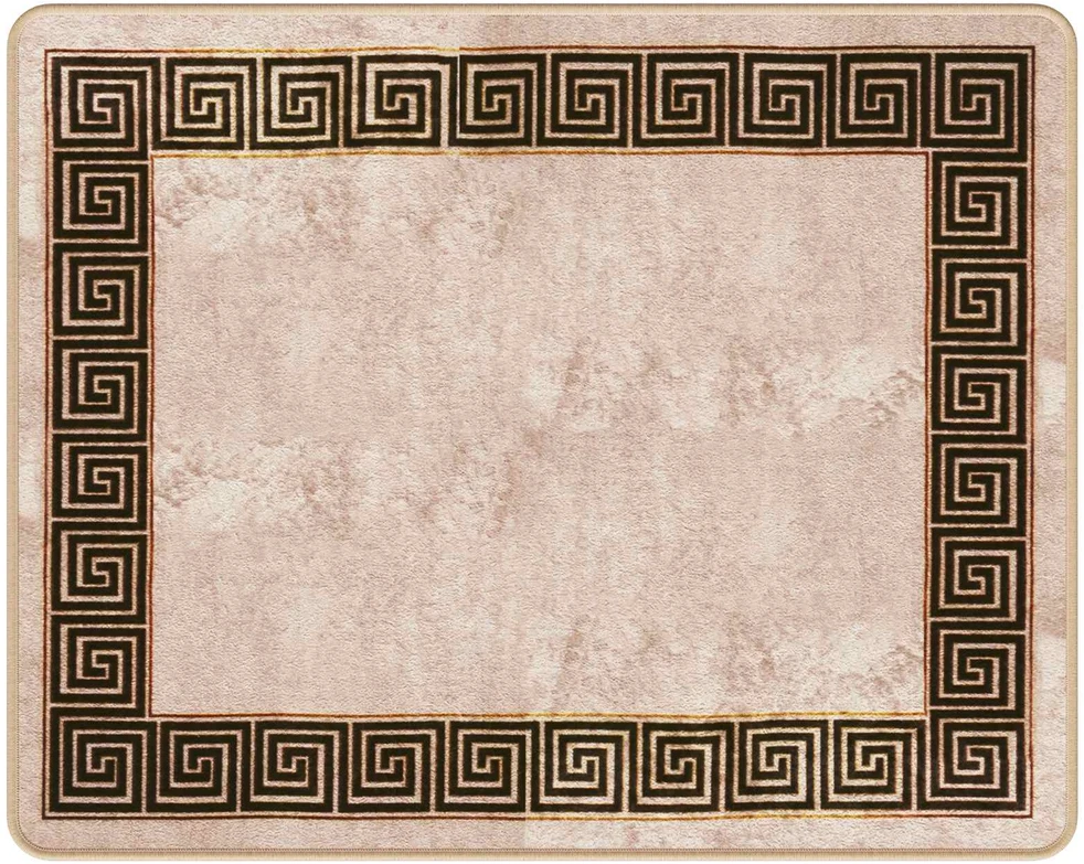 Kilimėlis MARSA Juoda 80 x 100 cm Poliesteris ir PVC
