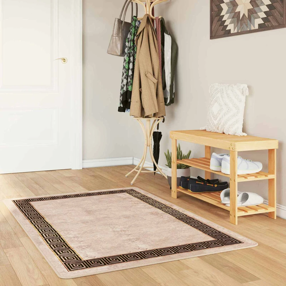 Kilimėlis MARSA Juoda 80 x 100 cm Poliesteris ir PVC