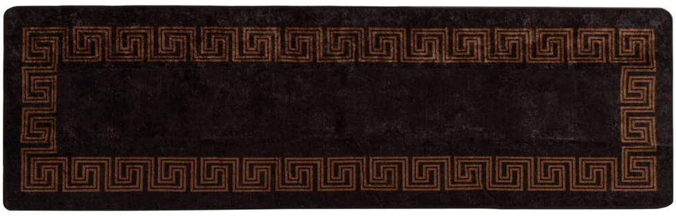 Kilimėlis MARSA Juoda 80 x 250 cm Poliesteris ir PVC