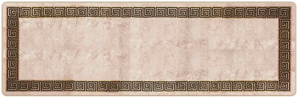 Kilimėlis MARSA Juoda 80 x 250 cm Poliesteris ir PVC