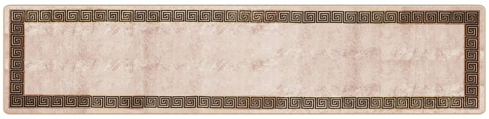 Kilimėlis MARSA Juoda 80 x 350 cm Poliesteris ir PVC