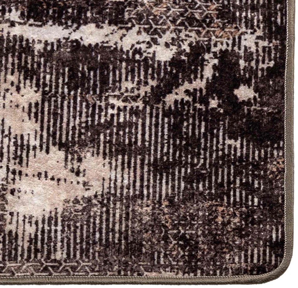 Kilimėlis MARSA Juoda 80 x 400 cm Poliesteris ir PVC