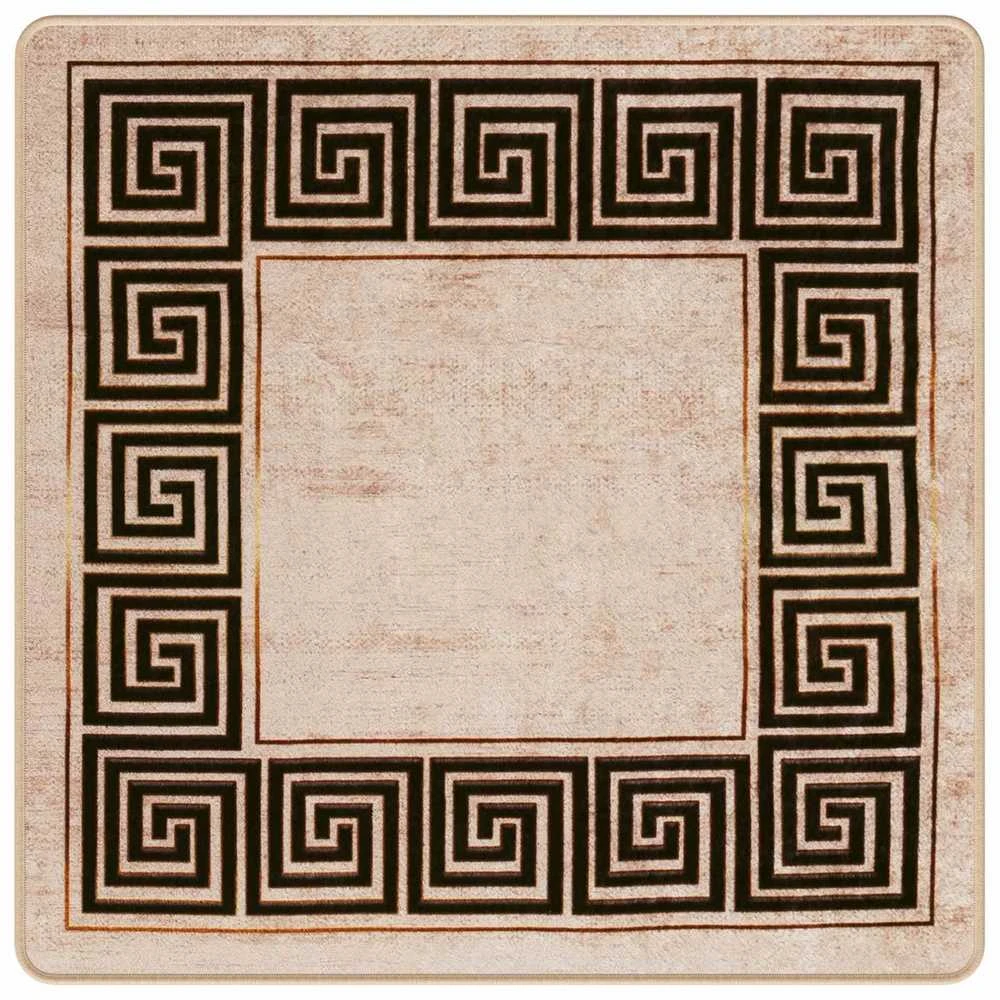 Kilimėlis MARSA Juoda 100 x 100 cm Poliesteris ir PVC