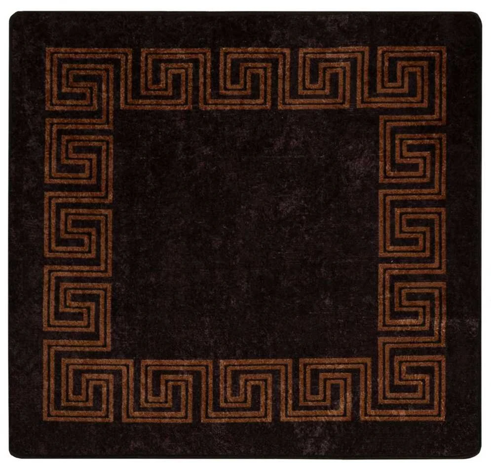 Kilimėlis MARSA Juoda 100 x 100 cm Poliesteris ir PVC