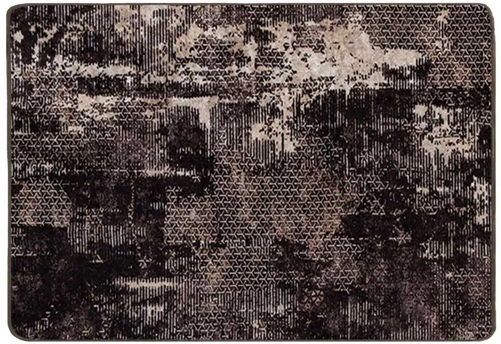Kilimėlis MARSA Juoda 100 x 150 cm Poliesteris ir PVC