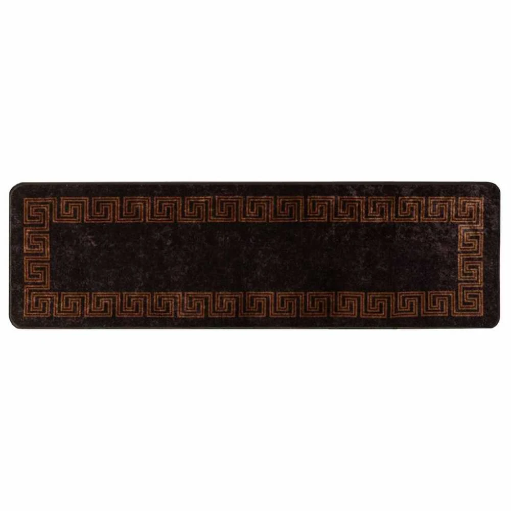 Kilimėlis MARSA Juoda 100 x 300 cm Poliesteris ir PVC