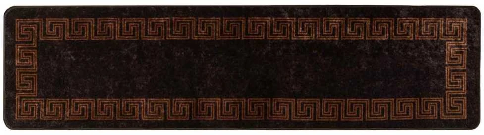 Kilimėlis MARSA Juoda 100 x 350 cm Poliesteris ir PVC