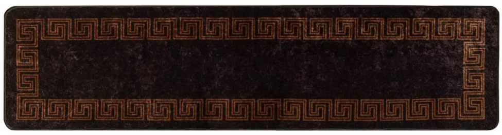 Kilimėlis MARSA Juoda 100 x 400 cm Poliesteris ir PVC