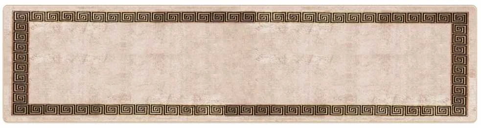 Kilimėlis MARSA Juoda 100 x 400 cm Poliesteris ir PVC