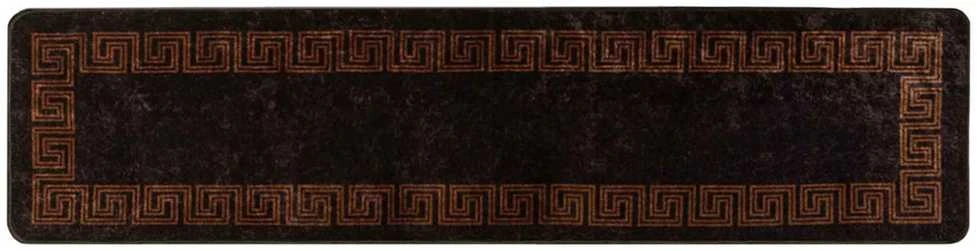 Kilimėlis MARSA Juoda 100 x 450 cm Poliesteris ir PVC